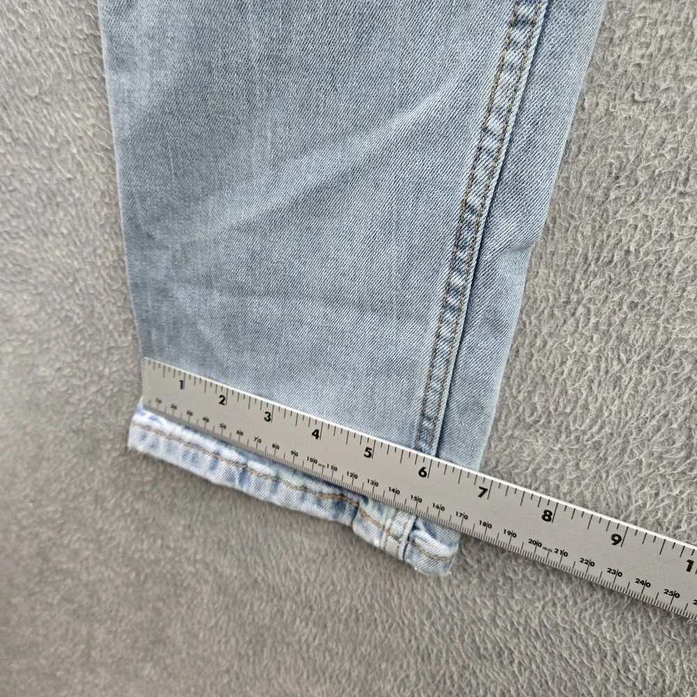 Levi's 511 Men Jeans 34X32 Light Blue Denim Slim Fit 32